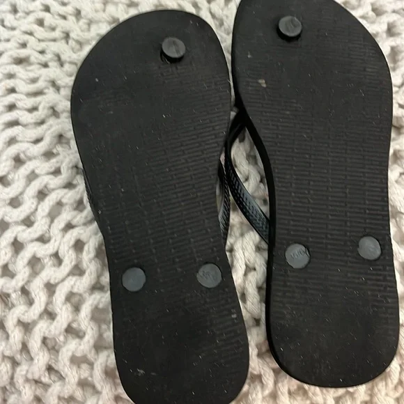 Havaiana black rubber flip flops - Picture 4 of 4